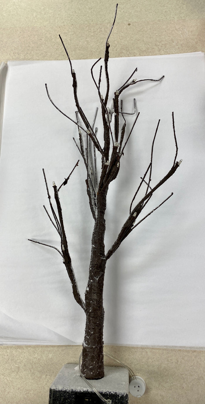 24” LED SNOWY TREE