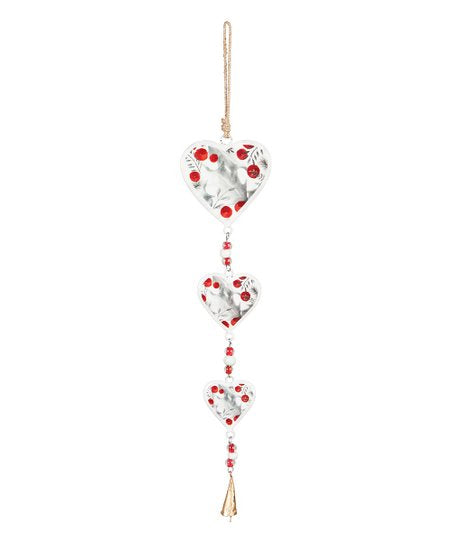 3 - TIERED HEART with GARDEN BELL