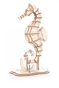 3D WOODEN PUZZLE - Seahorse