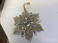 7” METAL SNOWFLAKE - ORNAMENT