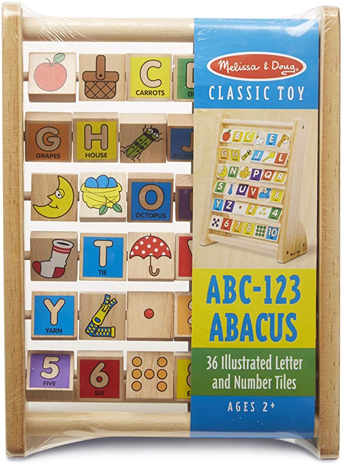 ABC- 123 ABACUS by Melissa and Doug