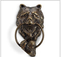 Aluminum BEAR HEAD DOORKNOCKER by SPI Home