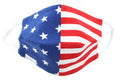 AMERICAN FLAG FACE MASK, ELASTIC EAR STRAPS