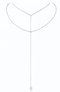 ANIA HAIE - SILVER PEARL Y Necklace