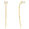 ANIA HAIE- Glow Solid DROP EARRINGS- GOLD