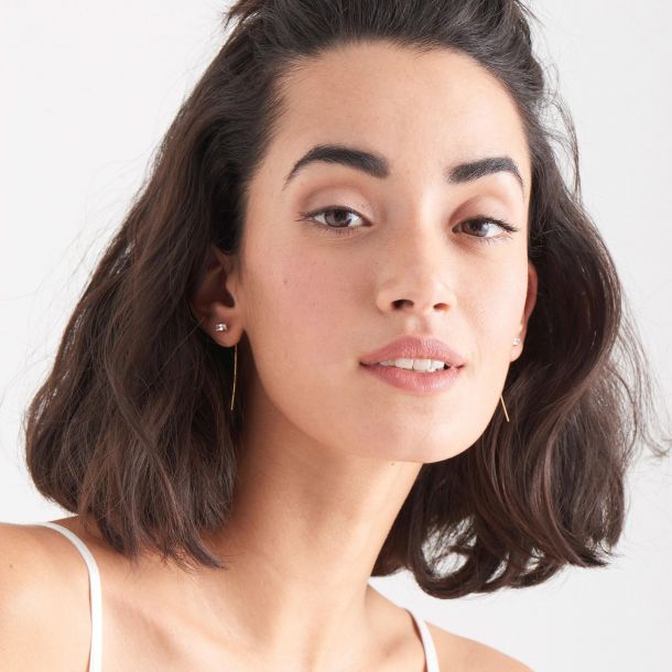 ANIA HAIE- Glow Solid DROP EARRINGS- GOLD