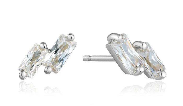 ANIA HAIE- glow Stud Earrings Silver