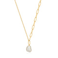 ANIA HAIE- GOLD PEARL CHUNKY Necklace