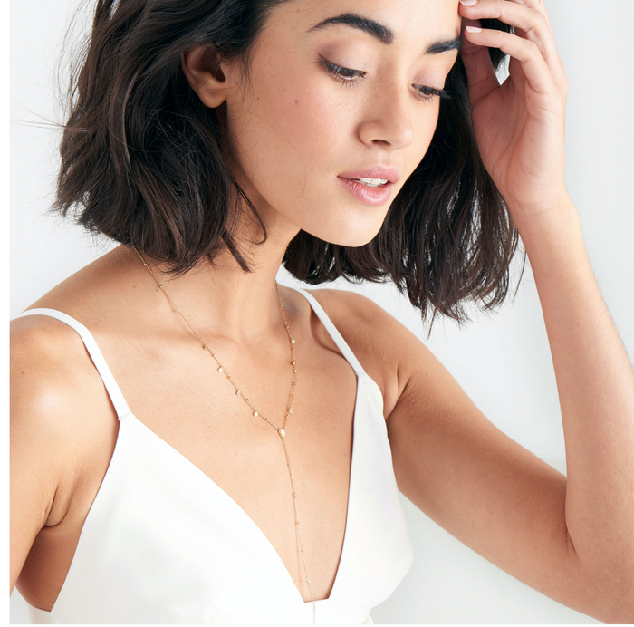 ANIA HAIE- Silver Dream Y NECKLACE