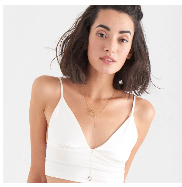 ANIA HAIE- Swirl Nexus Necklace Gold