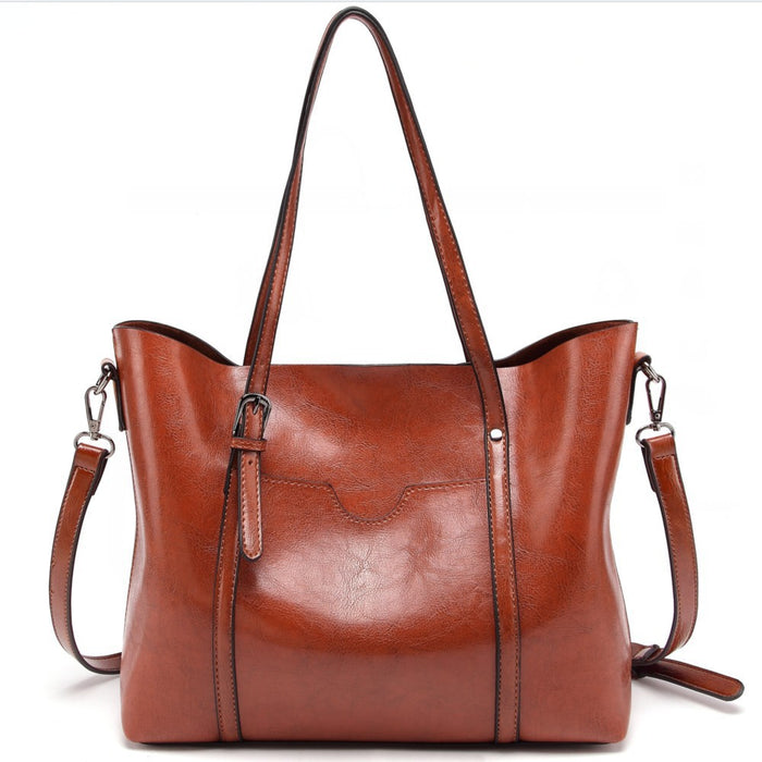 BP910 - Retro Oil Wax Handbag