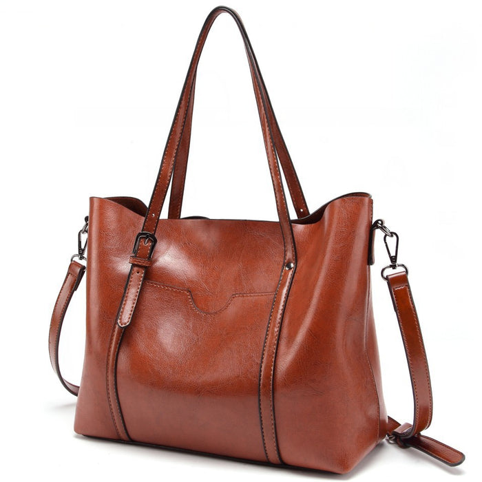 BP910 - Retro Oil Wax Handbag