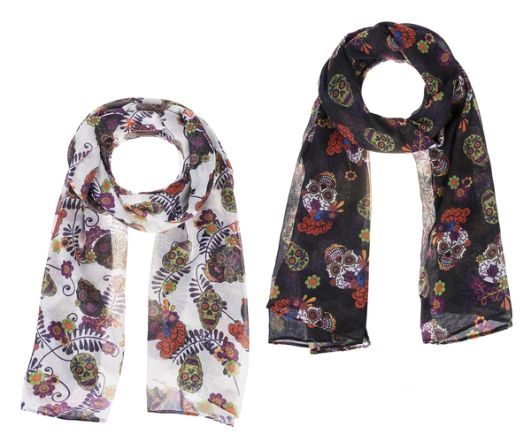 CARNIVAL Day of the Dead SCARVES