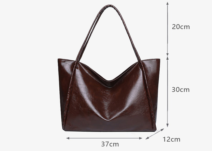 CL1467 - Simple Textured Fashion Tote Bag