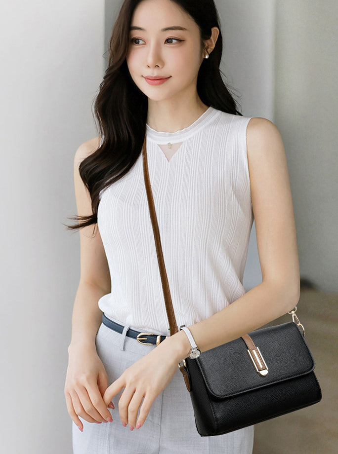 CL1473 - Elegant Small Square Messenger Bag