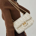 CL1501 - Woolen Chain Small Square Bag