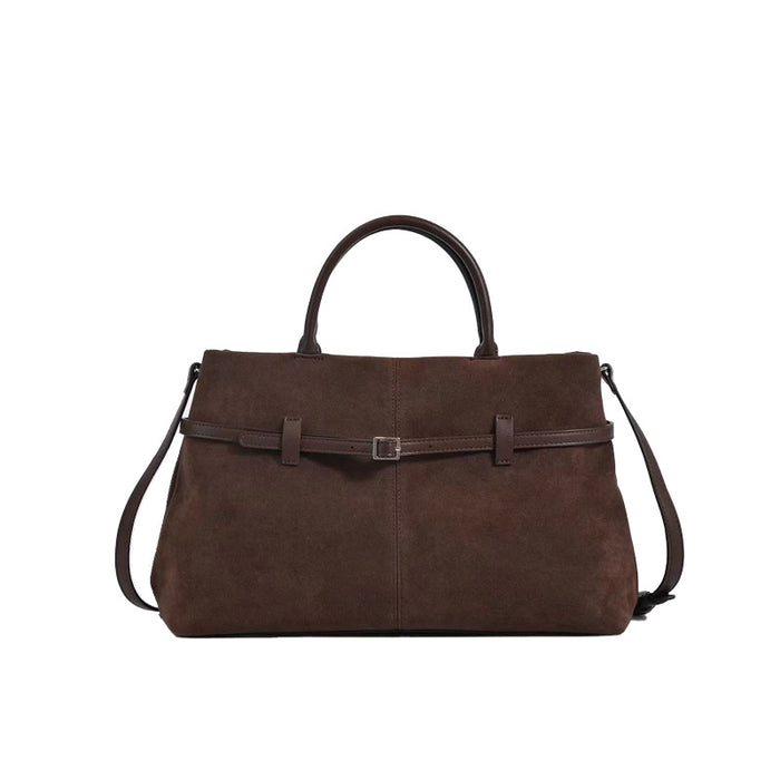 CL1513 - Retro Suede Shoulder Crossbody Bag
