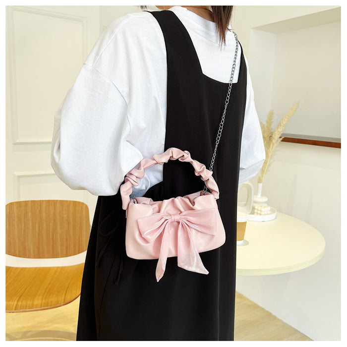 CL1537 - Retro Bow Cute Messenger Bag