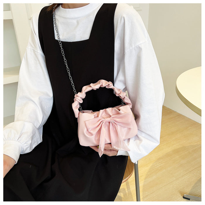 CL1537 - Retro Bow Cute Messenger Bag
