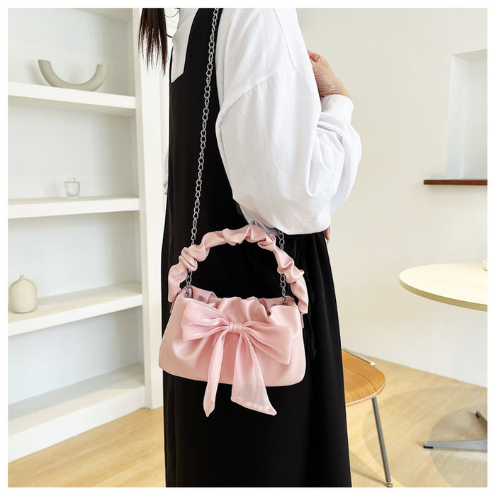 CL1537 - Retro Bow Cute Messenger Bag