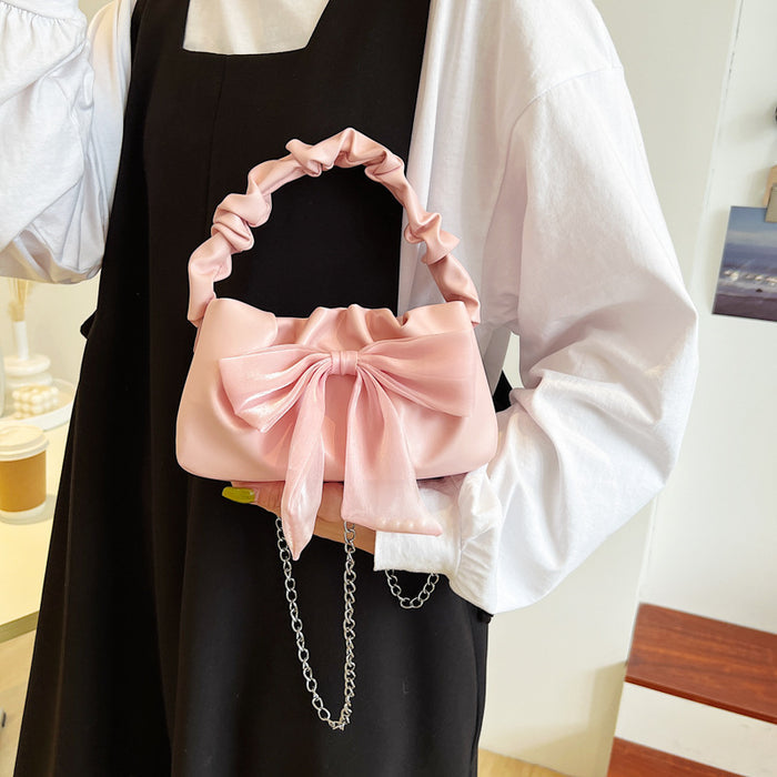 CL1537 - Retro Bow Cute Messenger Bag