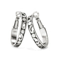 Contempo Small Hoop Earrings - Silver