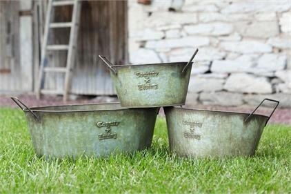 COUNTRY LIVING - Oval Containers