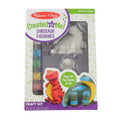 Created By Me- DINOSAUR FIGURINES- Craft Kit by Melissa and Doug