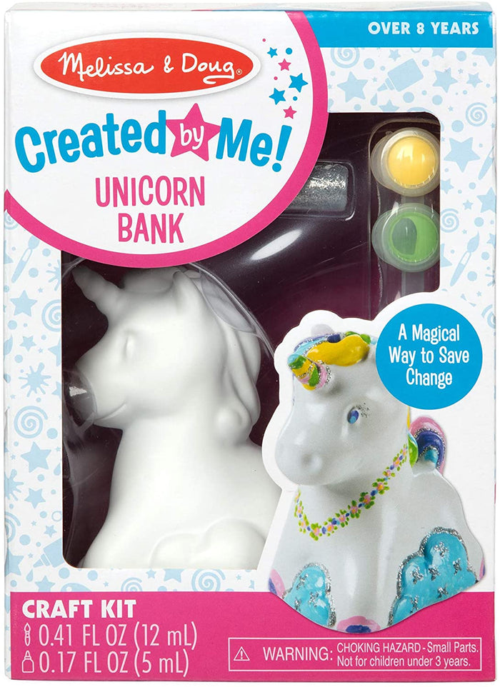 Created by Me- UNICORN BANK Craft Kit by Melissa and Doug