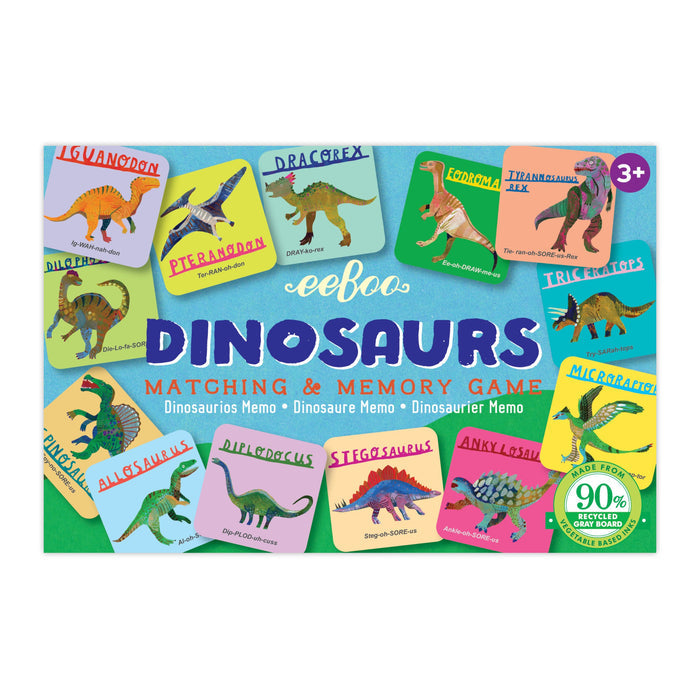 DINOSAURS Little Matching Game by EeBoo