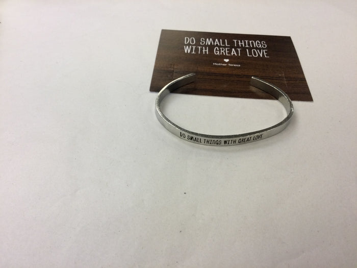 DO SMALL THINGS - Quotable Cuff