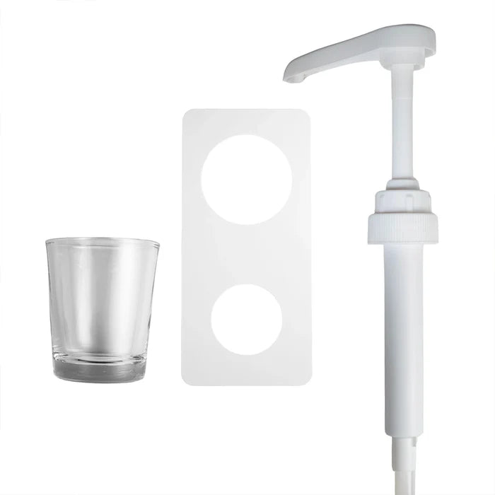 Easy-Dispense Mouthwash Pump and Cup