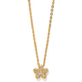 Enchanting Flower Necklace - Gold