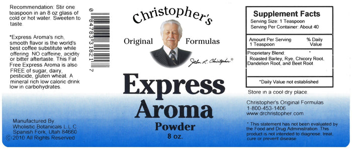Express Aroma - 8 oz. Powder - Christopher's Herb Shop