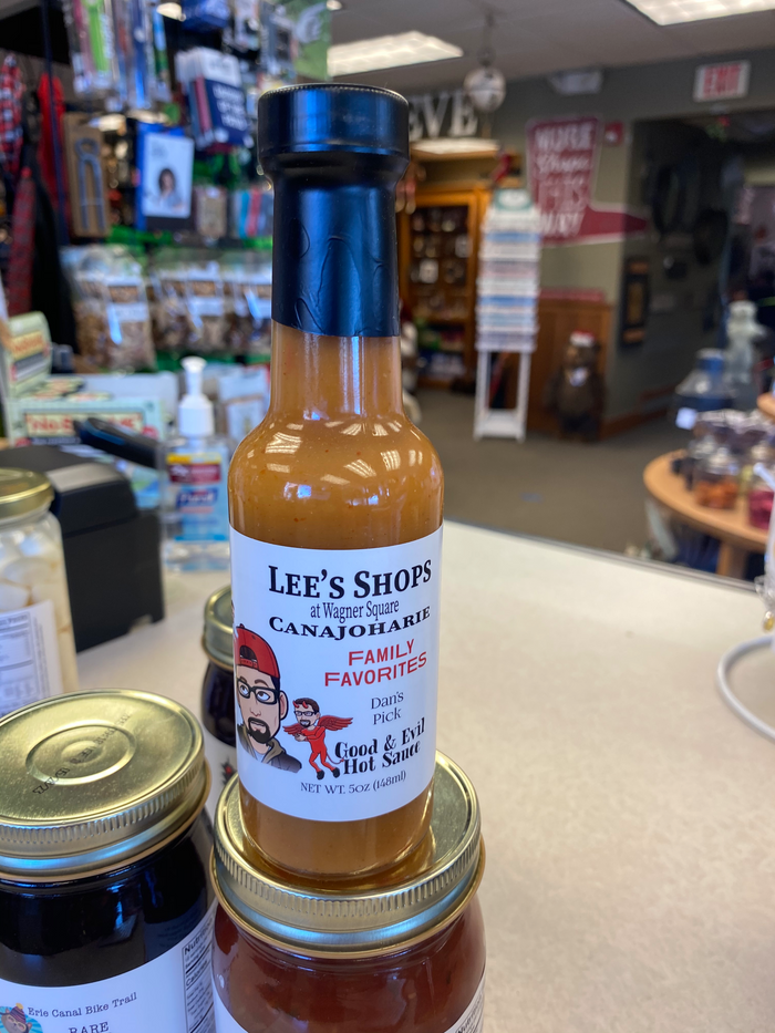 FAMILY FAVORITES- Dan’s GOOD & EVIL HOT SAUCE- 5 OZ.