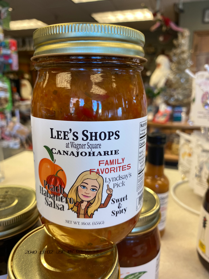 FAMILY FAVORITES- Lyndsay’s PEACH HABANERO SALSA- 16 OZ.