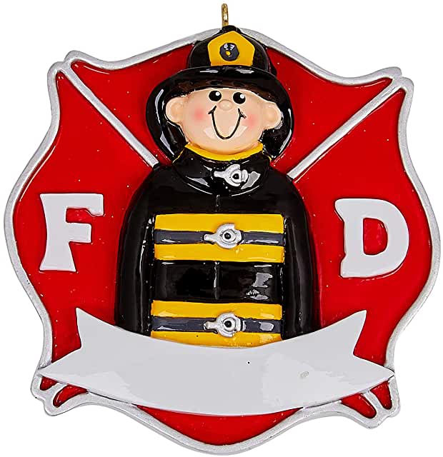 FIREFIGHTER -Ornament