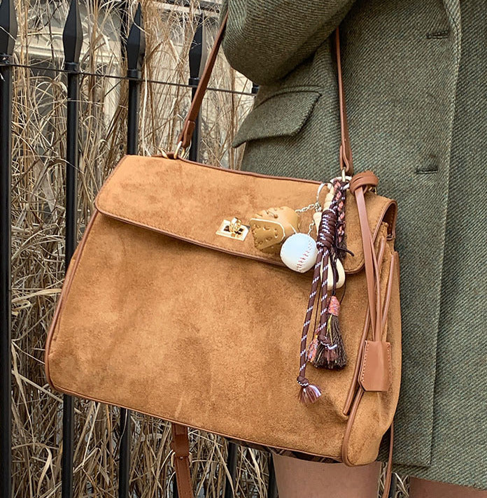 H1966 - Fashion Retro Frosted Tote Bag