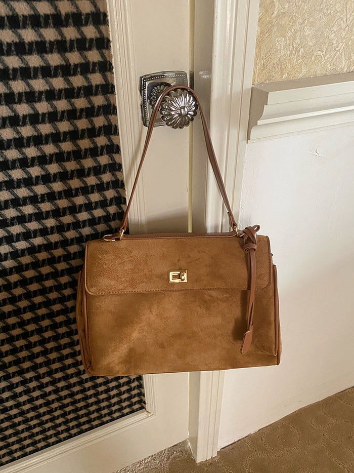 H1966 - Fashion Retro Frosted Tote Bag