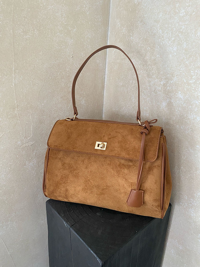 H1966 - Fashion Retro Frosted Tote Bag