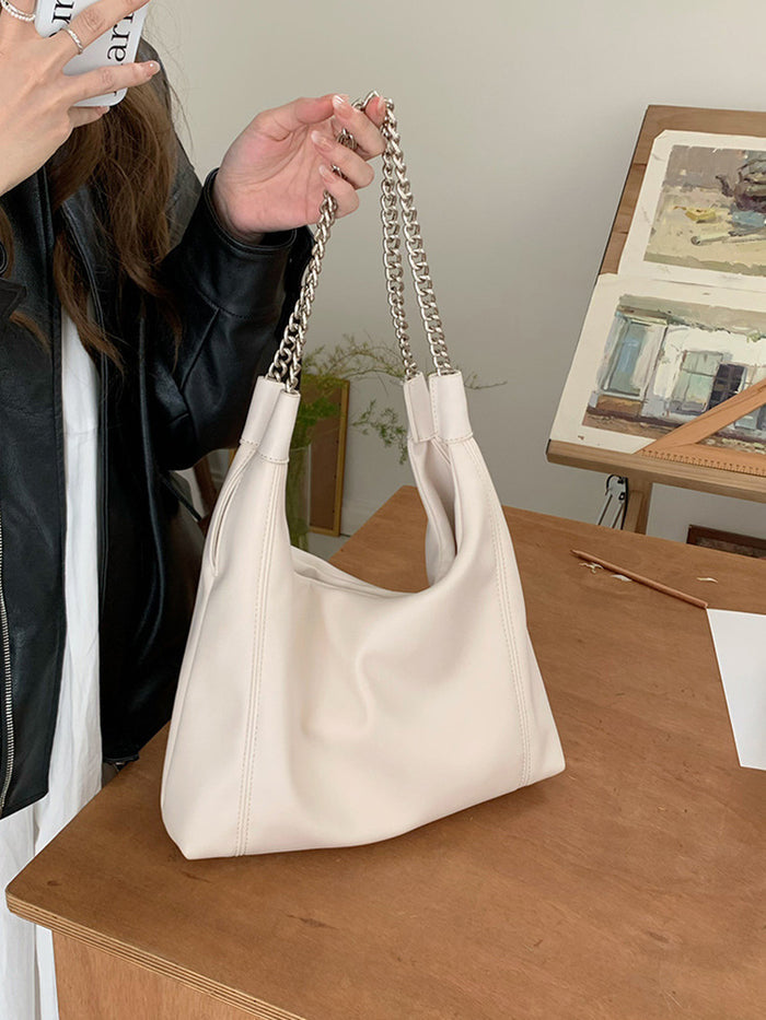 H1967 - Korean Style Chain Tote Bag
