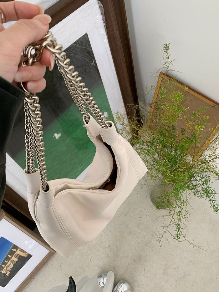H1967 - Korean Style Chain Tote Bag