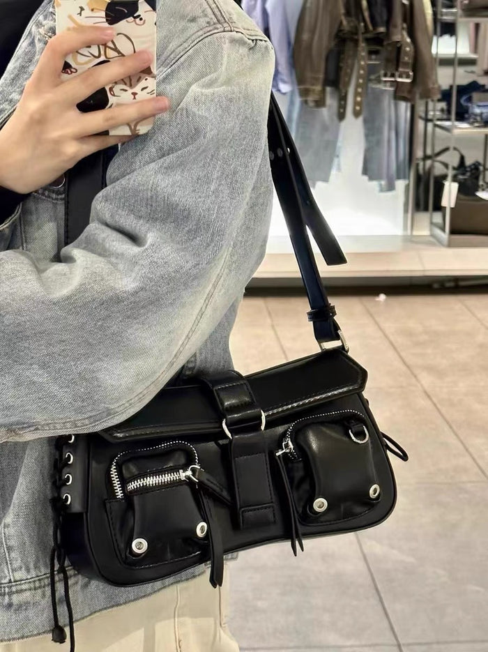 H1969 - Luxury Underarm Baguette Bag
