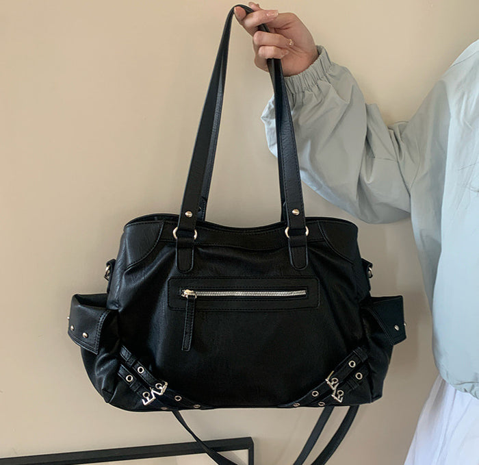 H1971 - Retro Crossbody Tote Bag