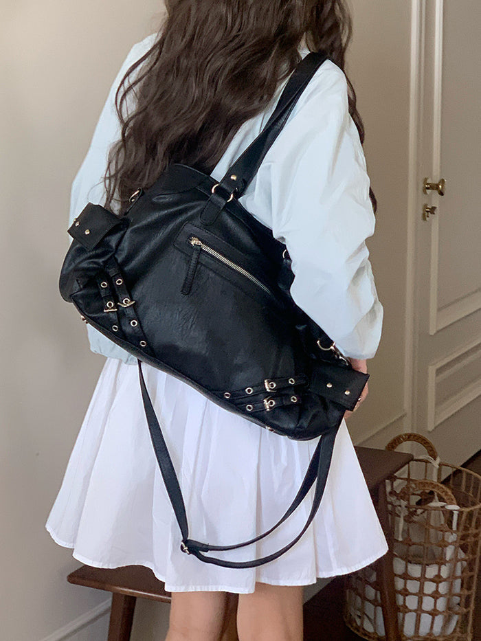 H1971 - Retro Crossbody Tote Bag