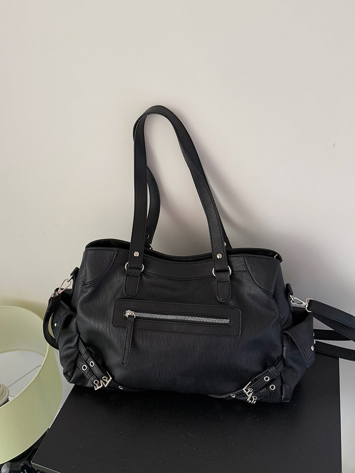 H1971 - Retro Crossbody Tote Bag