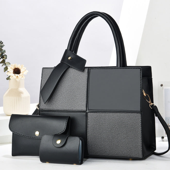 H2005 - Korean 3pc Fashion Handbag Set