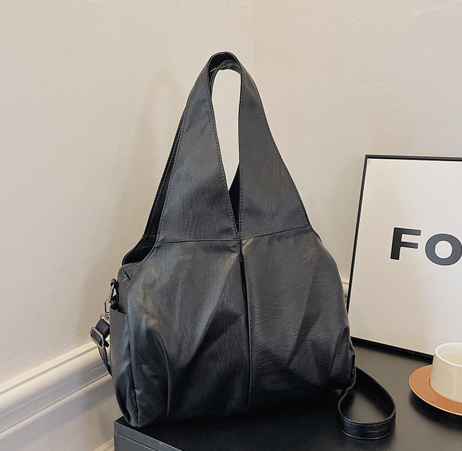 H2006 - Retro Large Tote Handbag