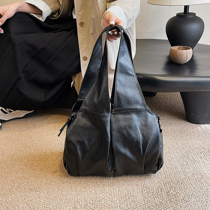 H2006 - Retro Large Tote Handbag