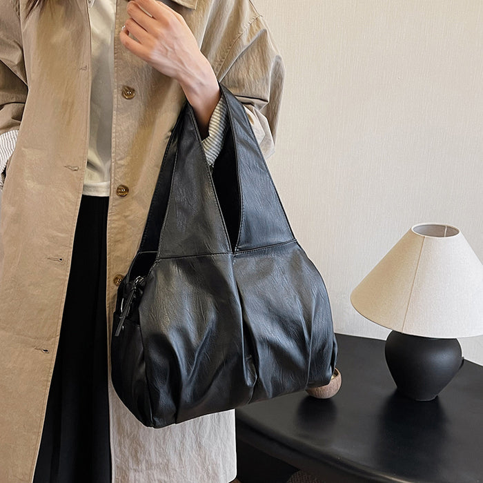 H2006 - Retro Large Tote Handbag
